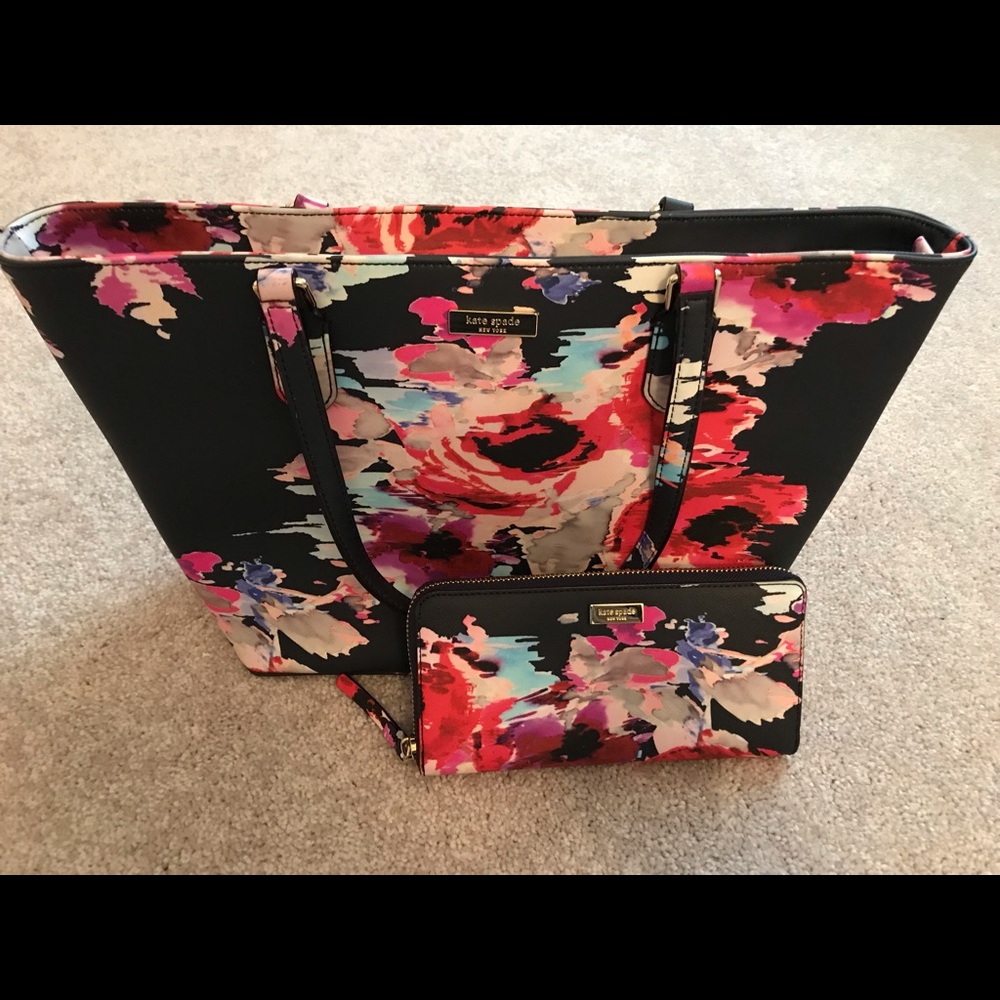 Kate spade Tote and Wallet